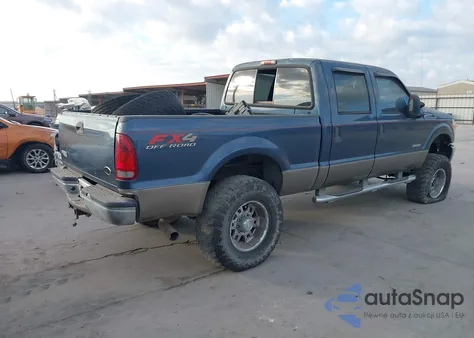 2004 Ford F-250 из США, поврежденный, VIN 1FTNW21P34EA03043